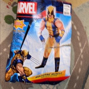Wolverine Costume Boys